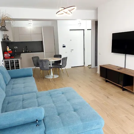 Renes Mamaia Nord Cu Parcare Privata Апартаменты *